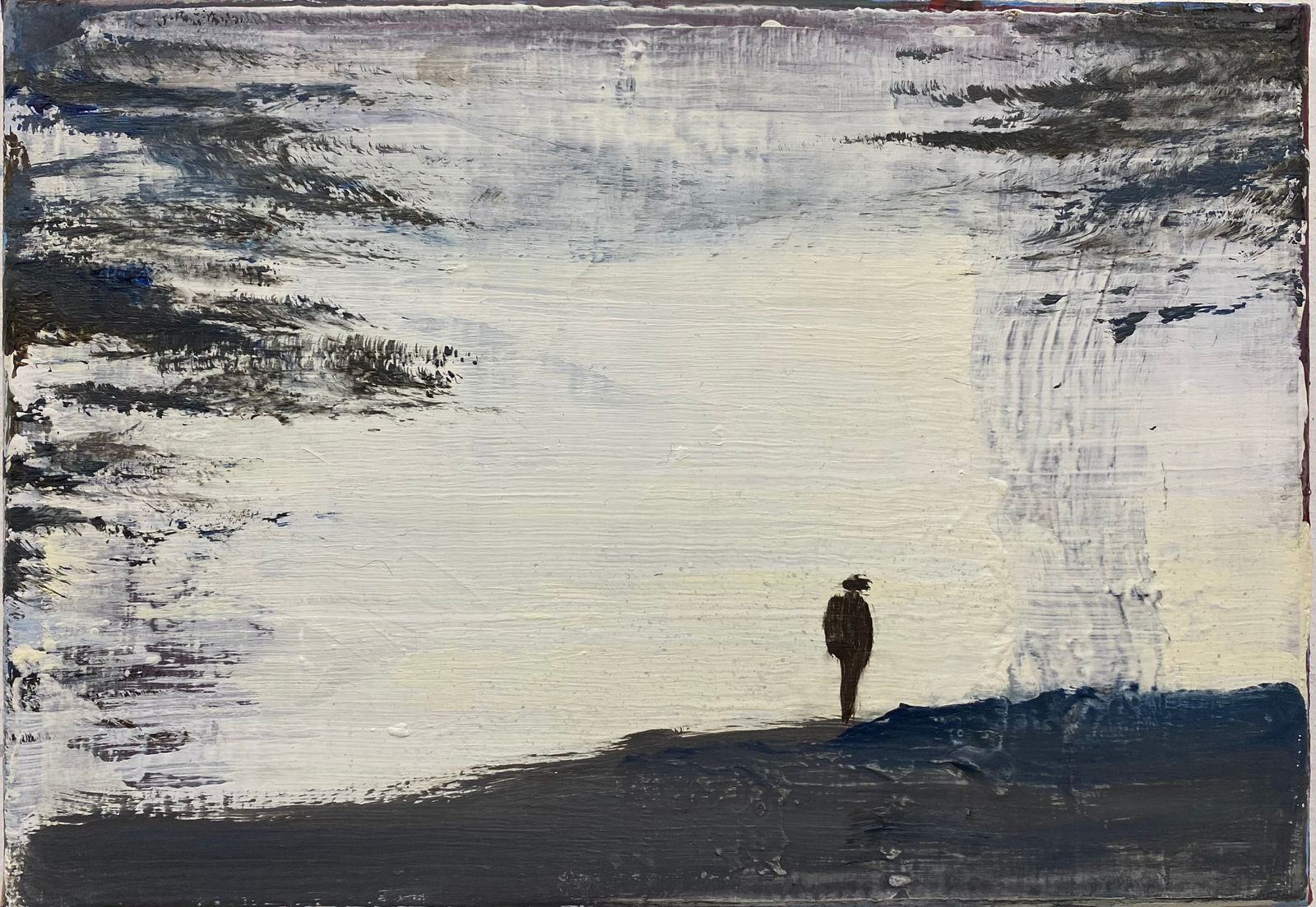 Xianwei Zhu, on the hill , 2024