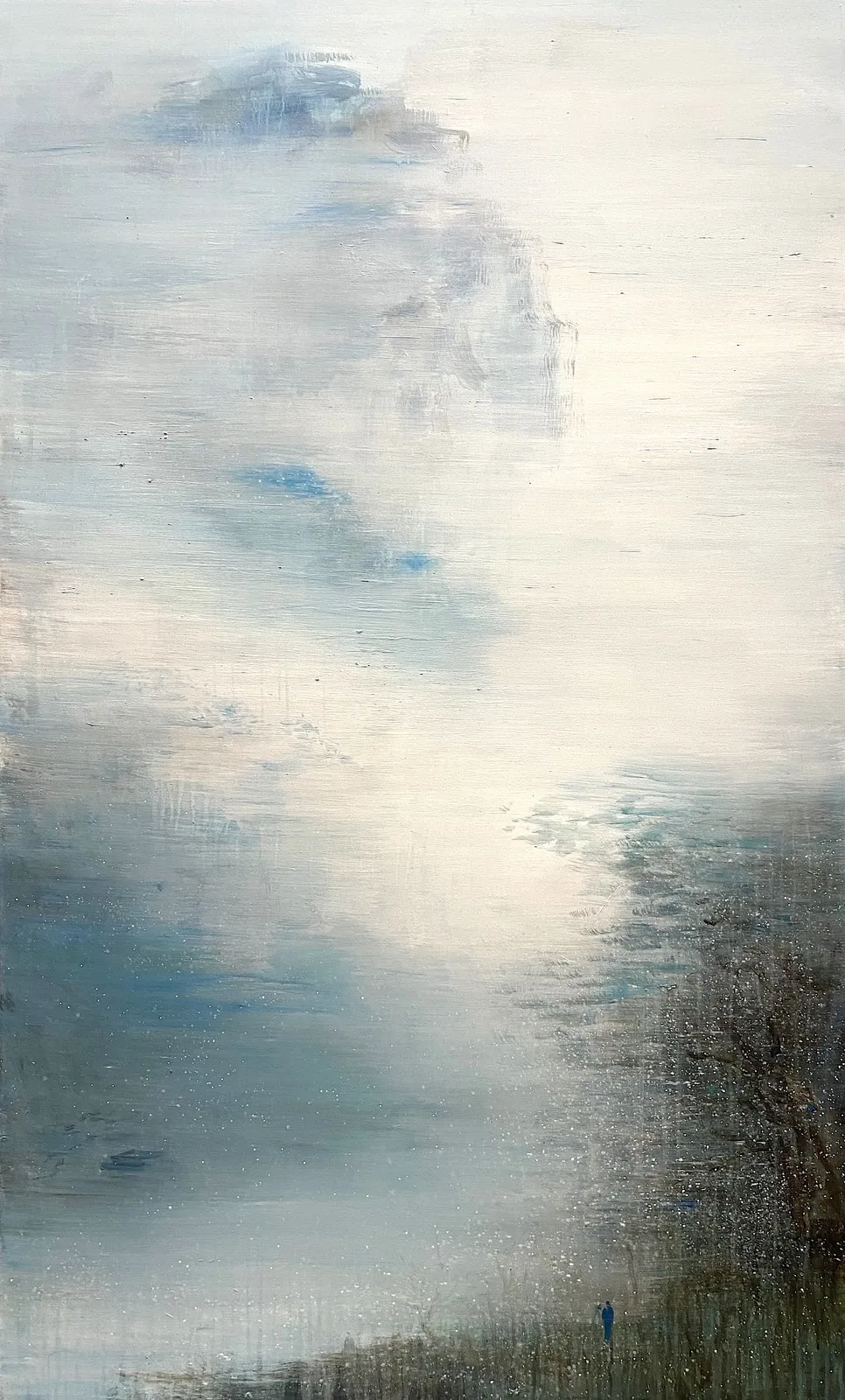 Xianwei Zhu, Emptiness in Blue, 2023