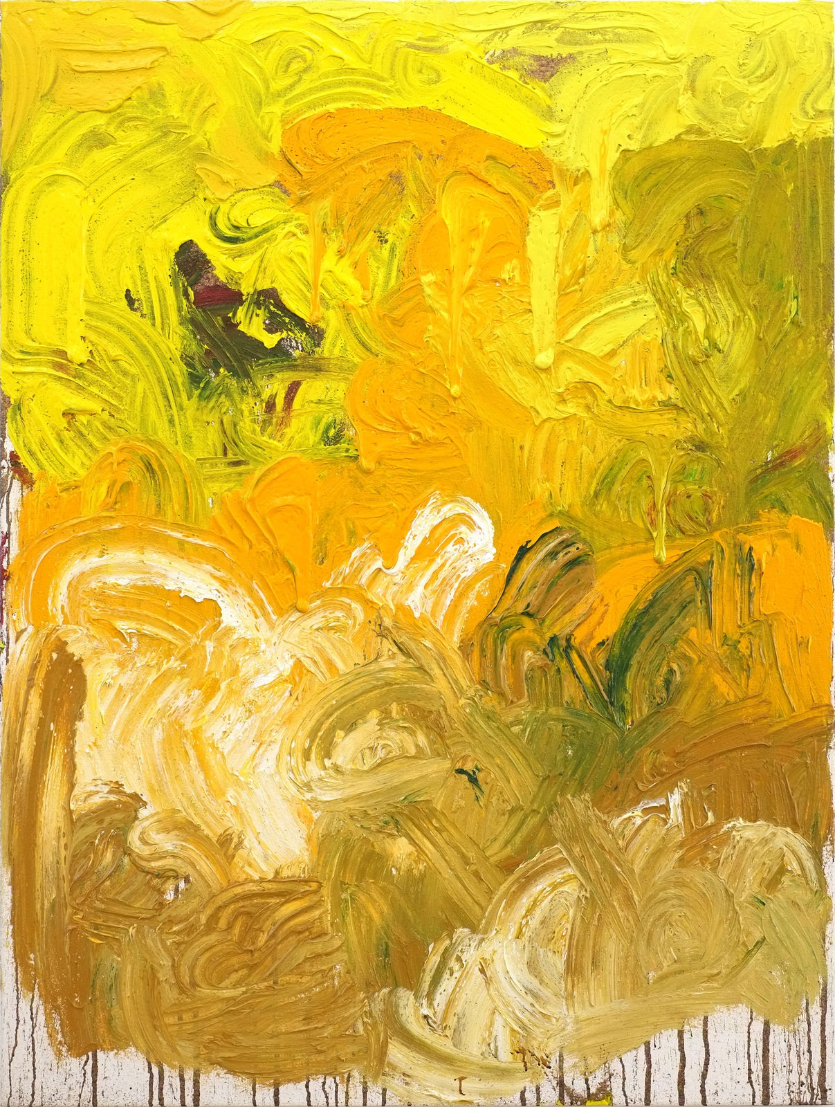 Hermann Nitsch, Schüttbild, 2019