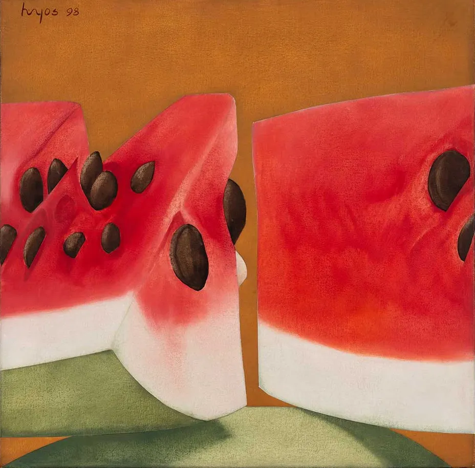 Ana Mercedes Hoyos, Sandias de la Cordialidad I (Watermelons of Cordiality I), 1997