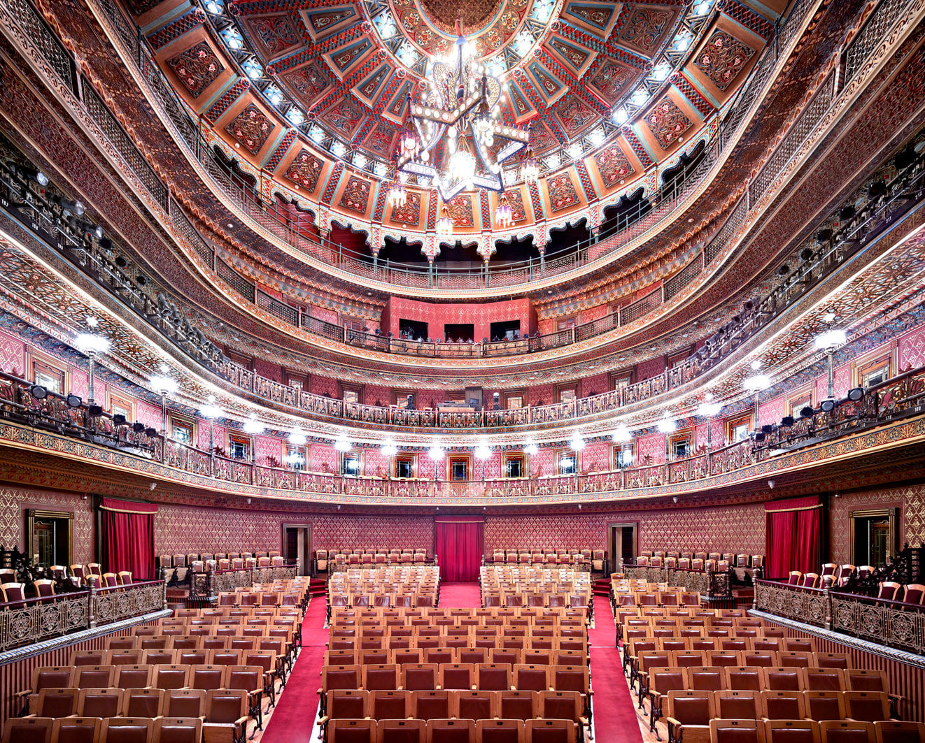 Candida Höfer, Teatro Juárez Guanajuato III 2015