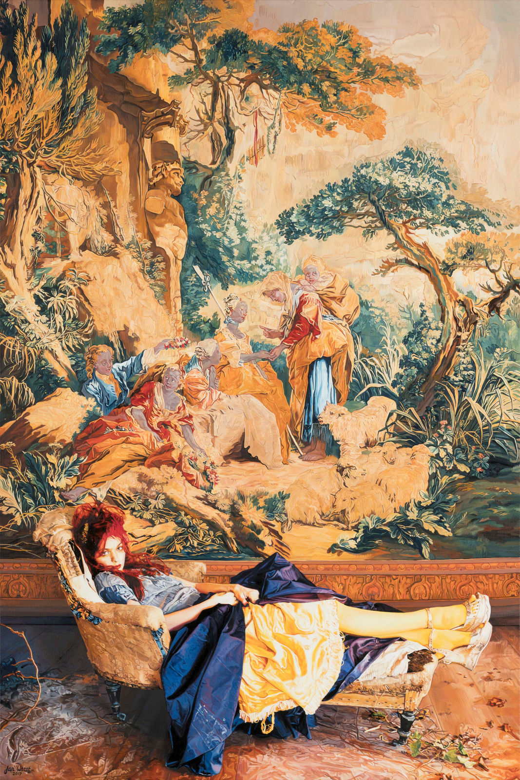 Jan Worst, The Fortune Teller, 2017