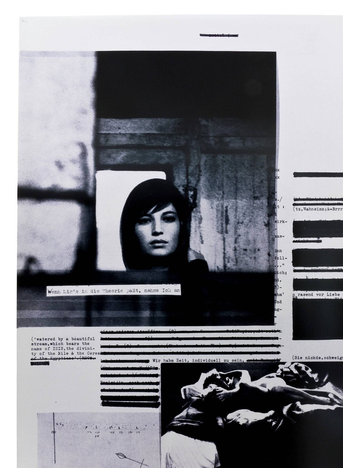 Astrid Klein, Wenn Mir’s in die Theorie passt... From the series: 'Broken Heart', 1980