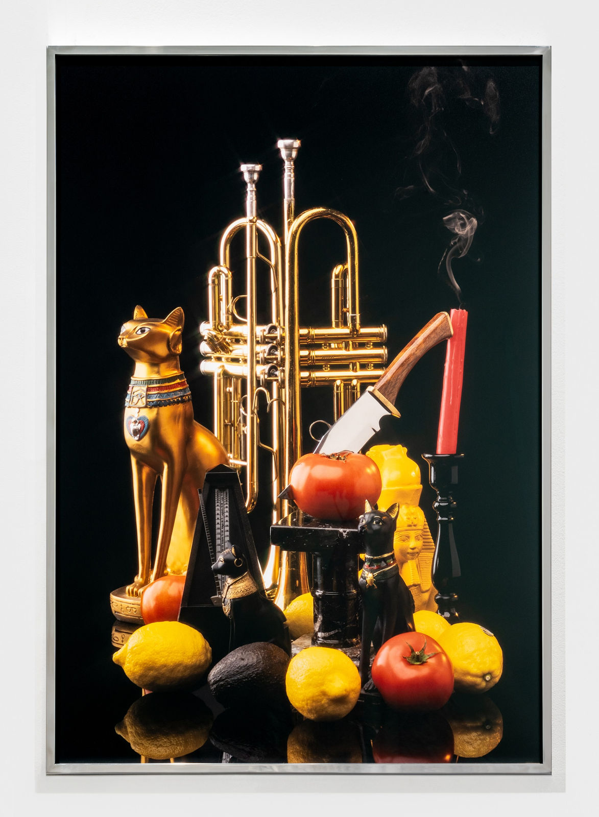 Awol Erizku, Pharaoh Whispers, 2020