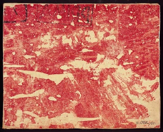 Mimmo Rotella, Tracce, 1955