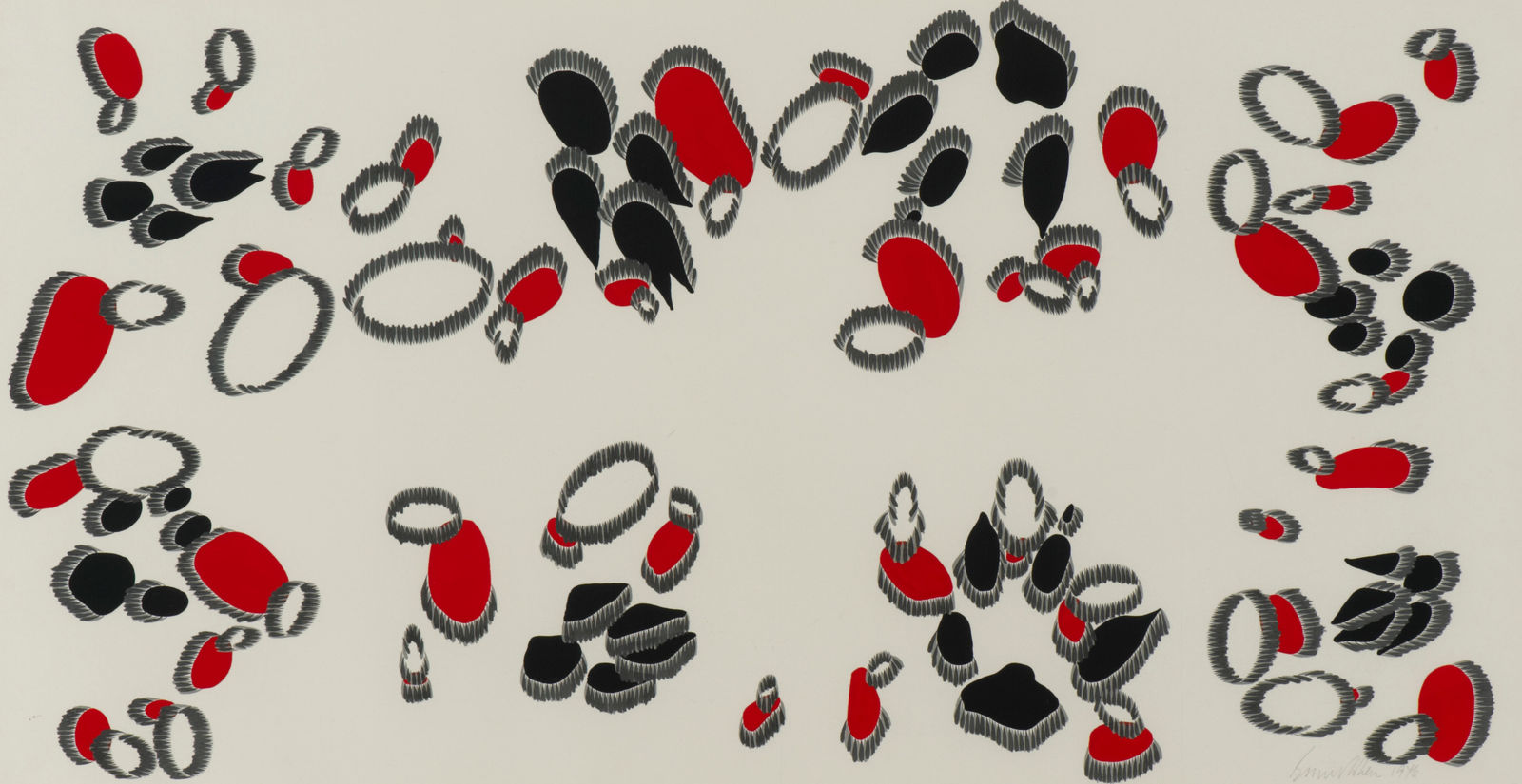 Bernard Cohen, Untitled (II), 1974