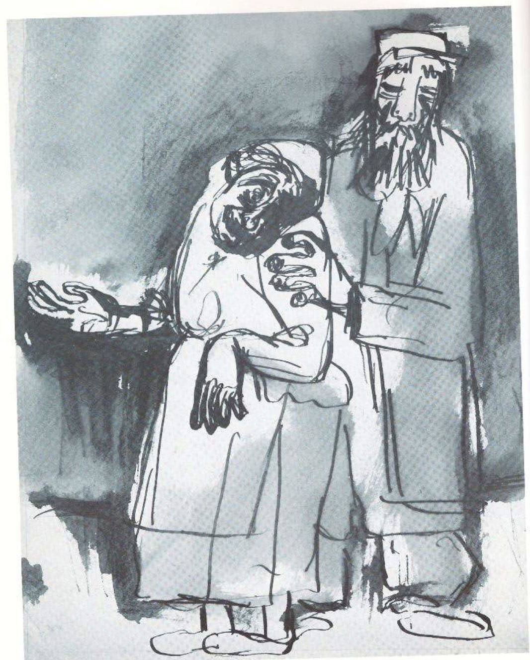 Josef Herman, Beggars