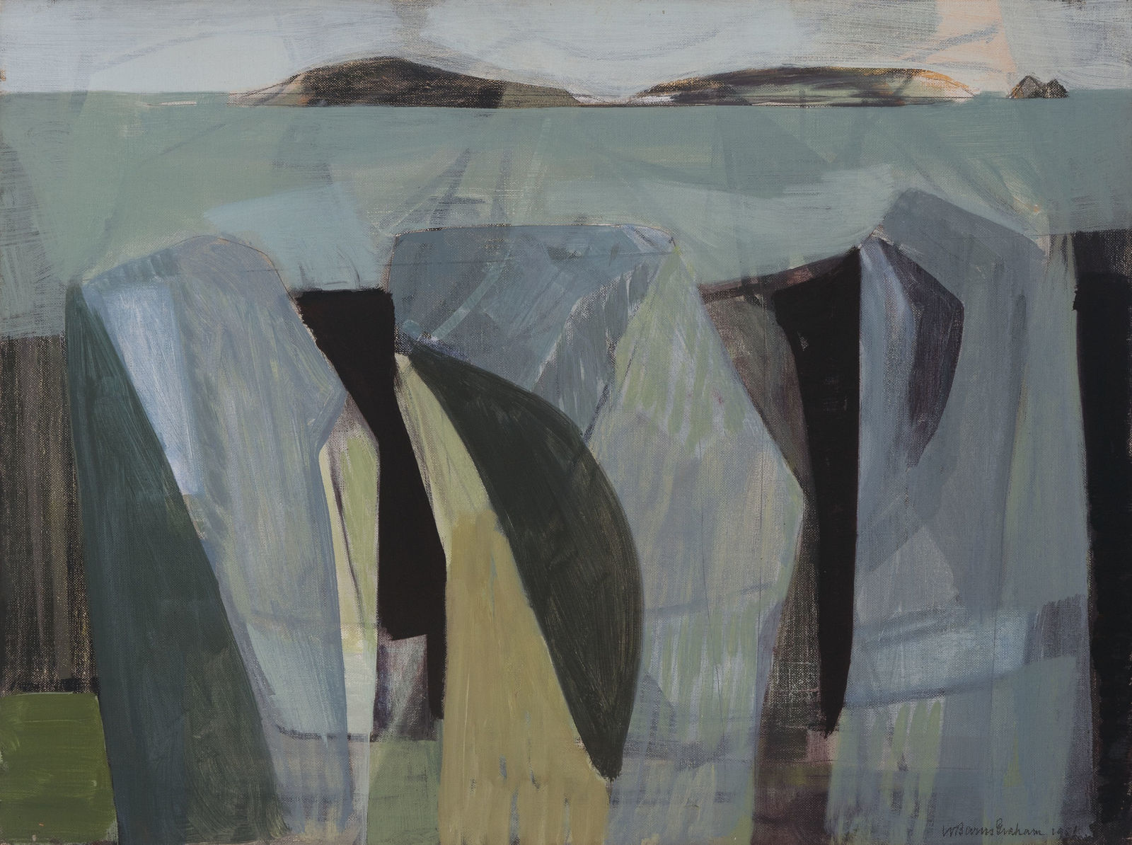 Wilhelmina Bans-Graham, Ice Cavern, 1951