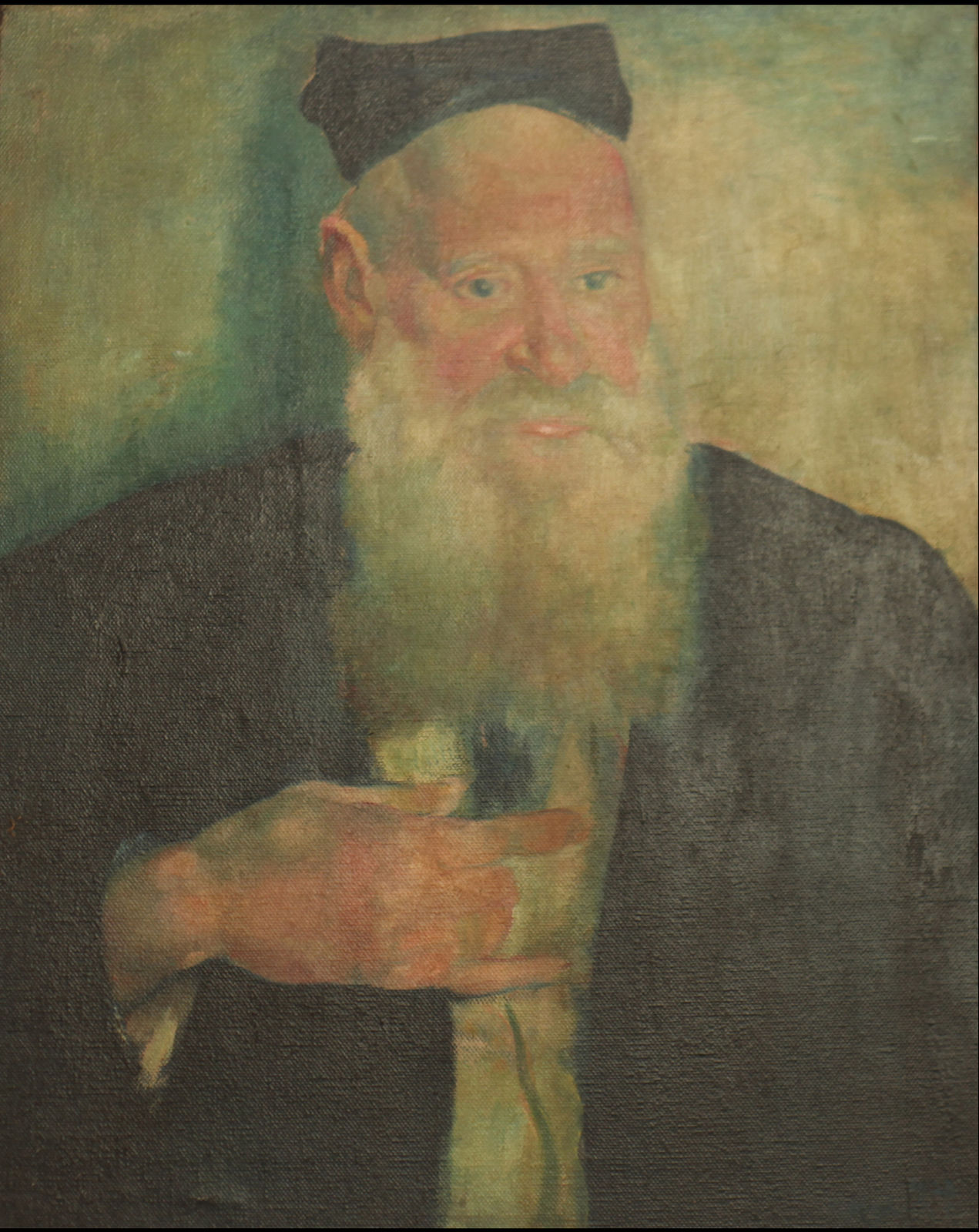 Clara Klinghoffer, Portrait of Rabbi Hertz, 1923