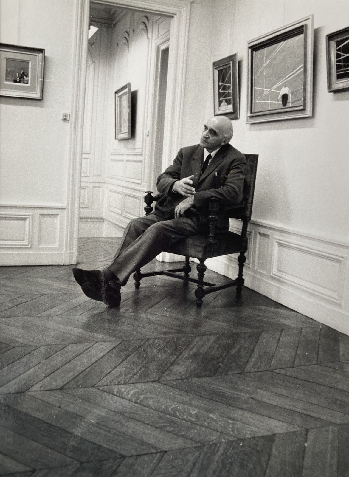 Sam Rabin, Photograph Sam Rabin at Dulwich Picture Gallery 1985