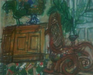 Alfred Cohen, Interior at Ballards, c. 1964-78