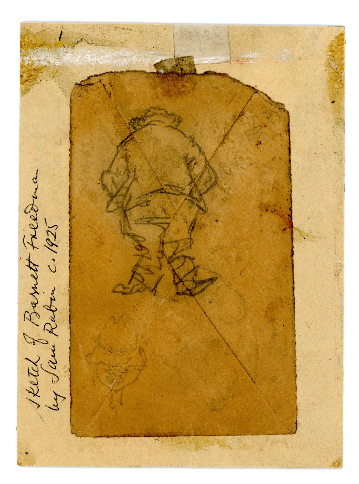 Sam Rabin, Caricature of Barnett Freedman