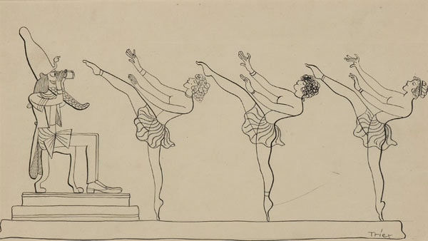 Walter Trier, Dancing Girls