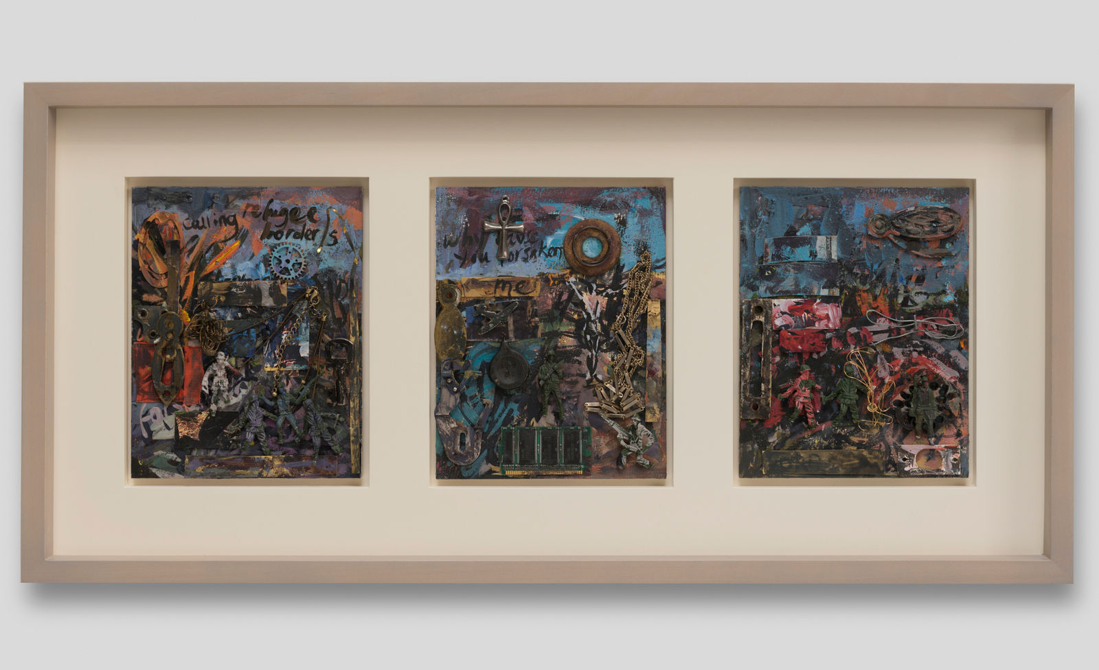 Helen de Sybel, Border Triptych, 2018
