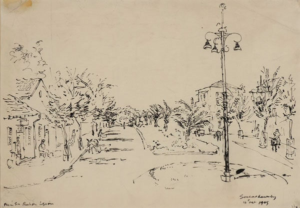 Maurice Sochachewsky, Main Street, Rishon Le Zion, 1949