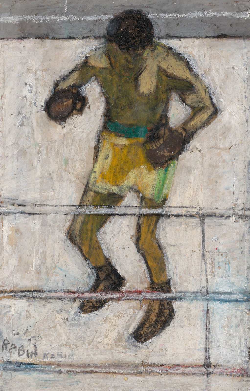 Sam Rabin, Boxer Yellow Shorts