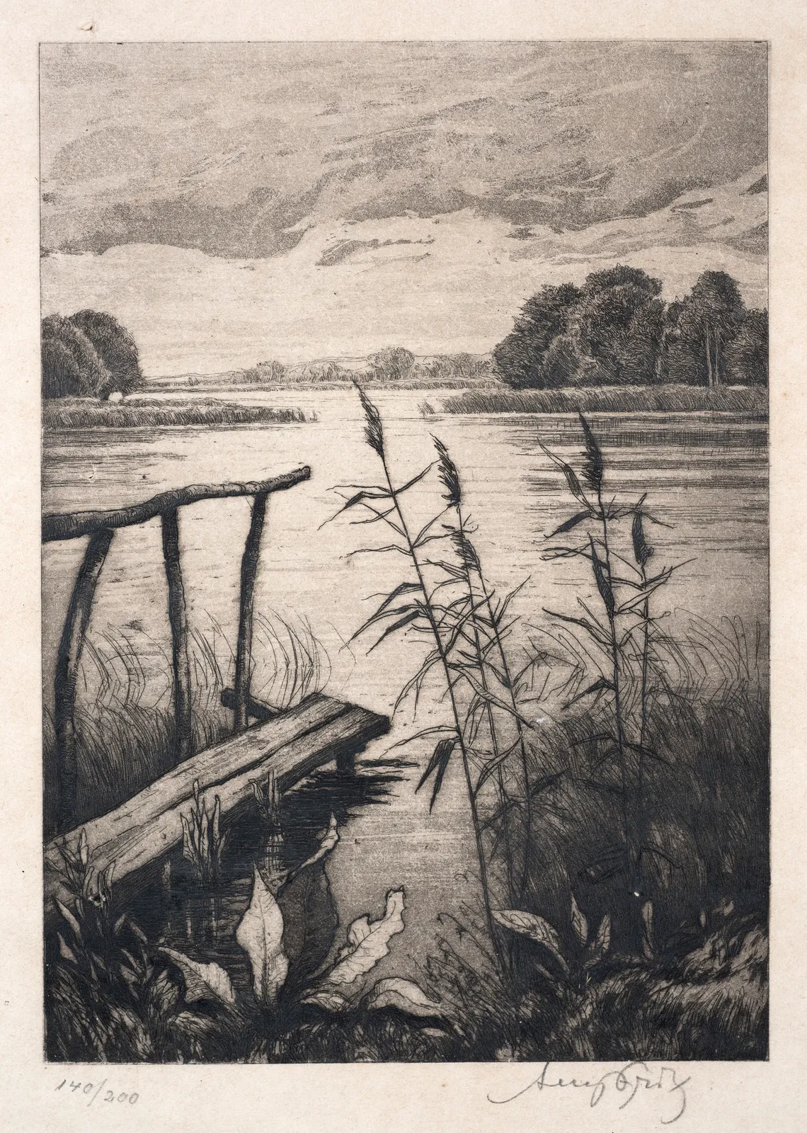 Josefine Auspitz, Lake View, c. 1930s