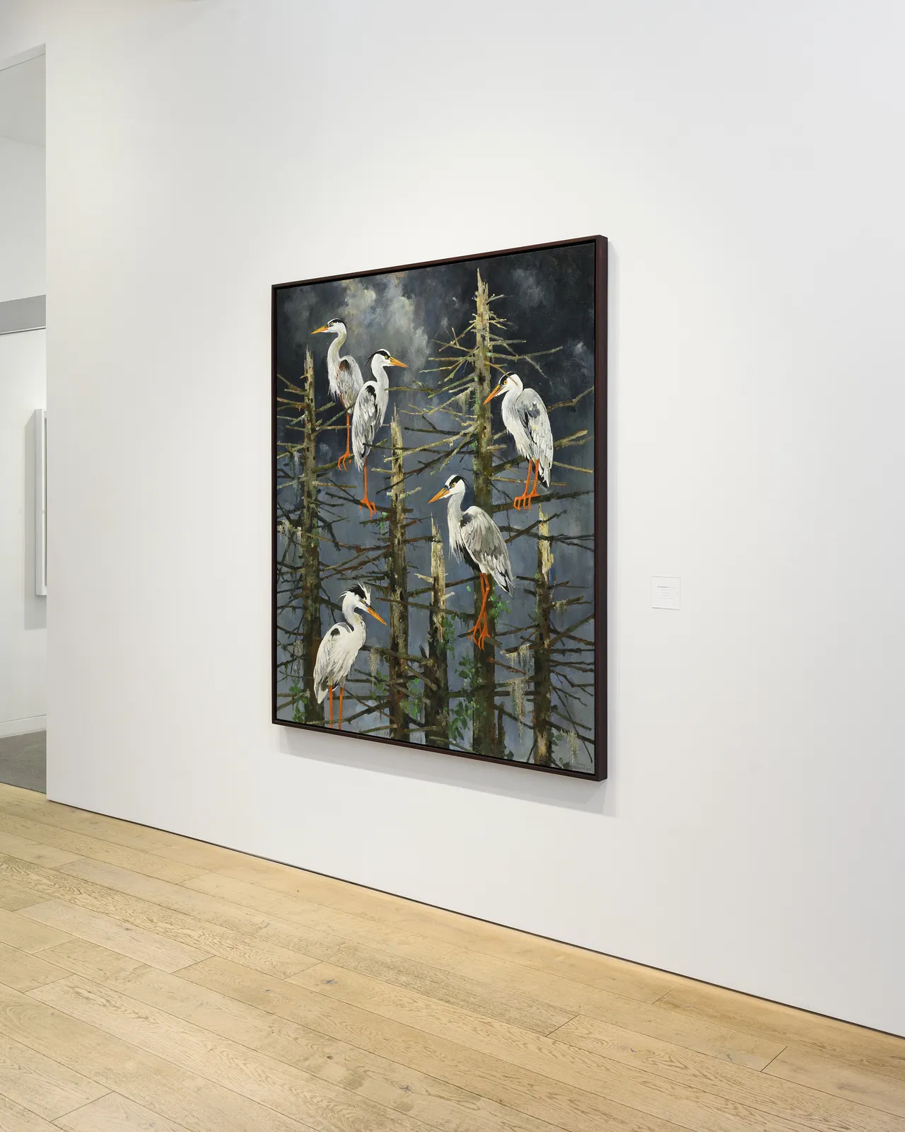 John Alexander, Red Cedar Blues, 2023