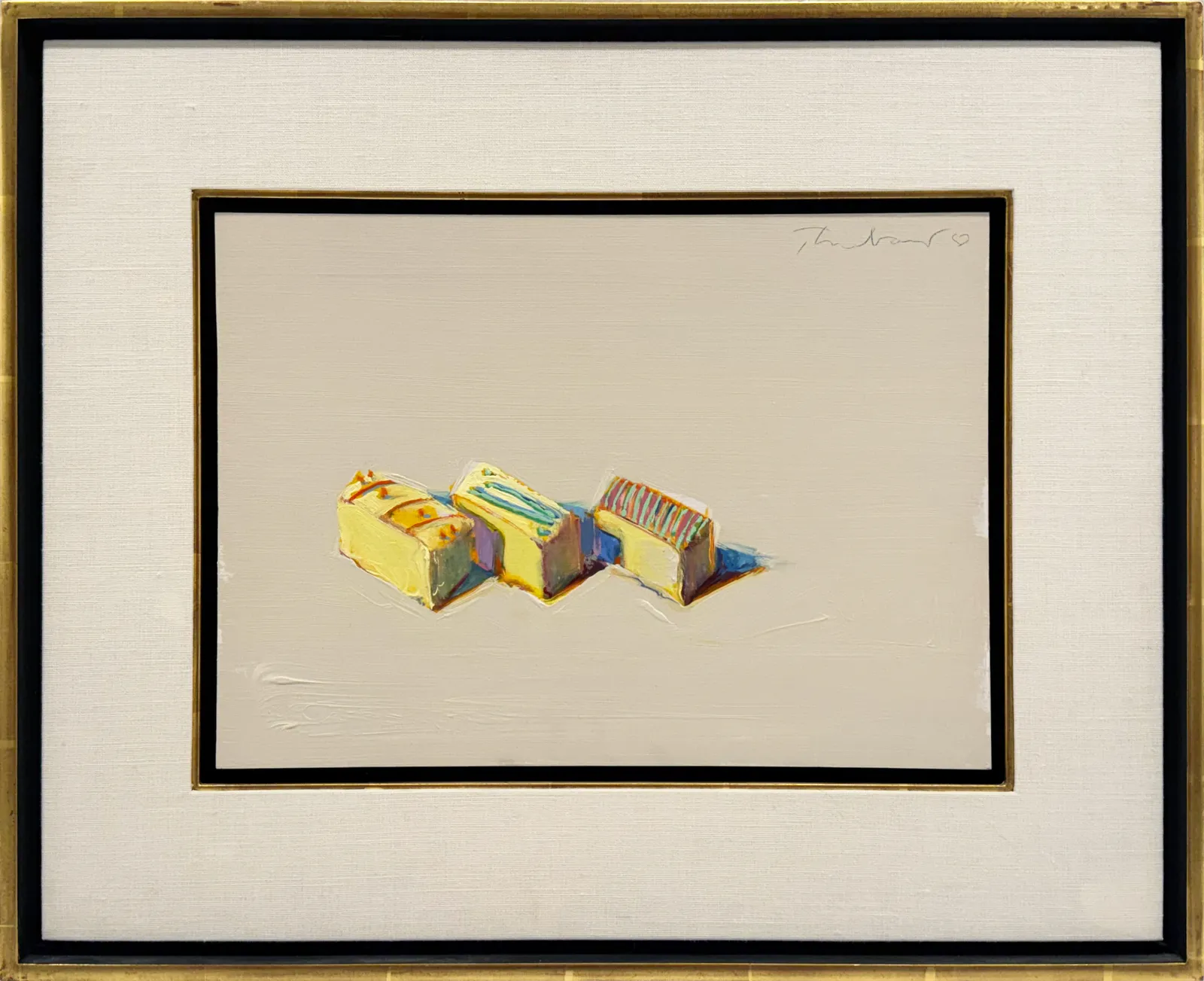 Wayne Thiebaud, Petit-Fours, 1999