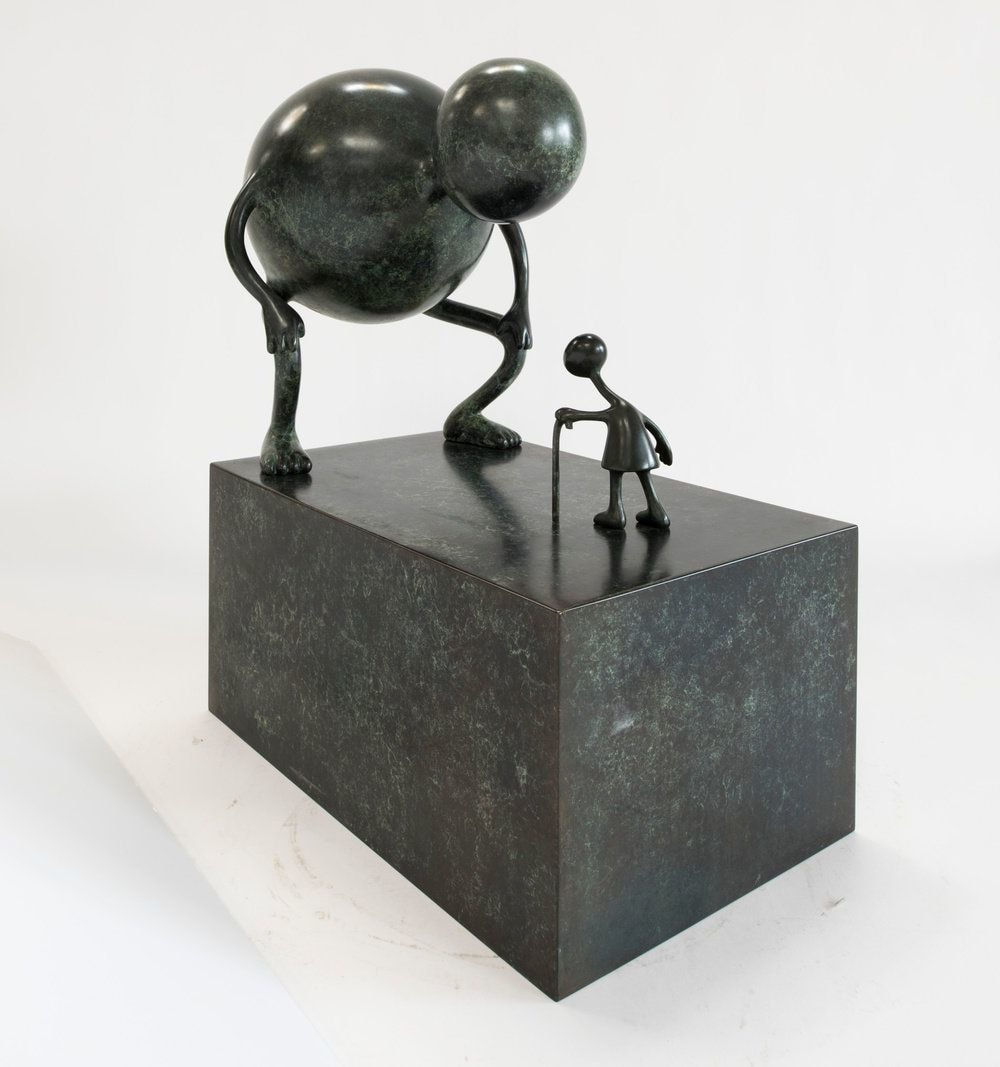 Tom Otterness, Youth and Age, 2017