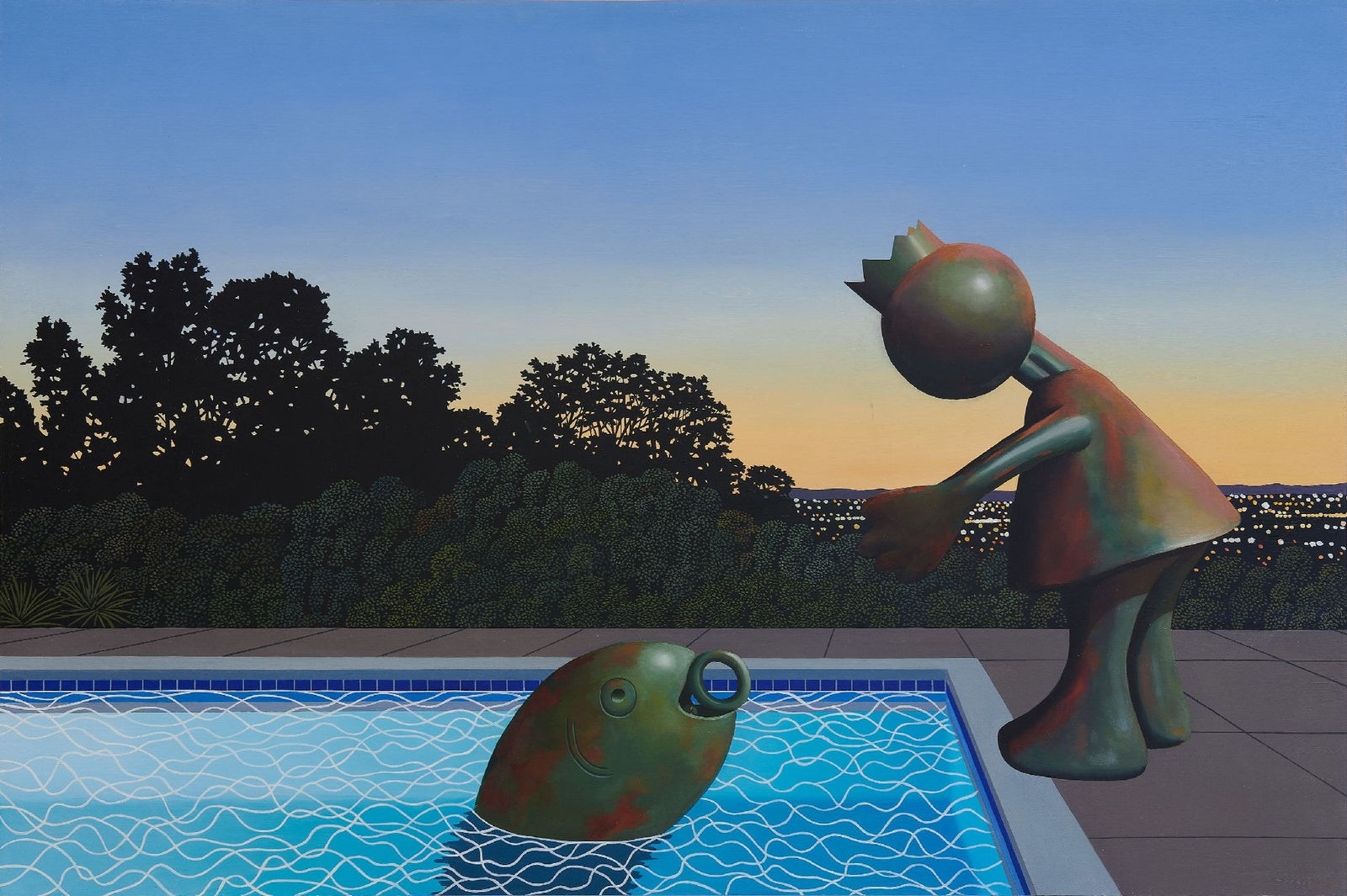 Tom McKinley, Portrait of a Female Artist, 2022