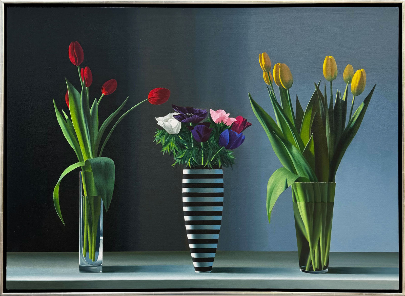 Bruce Cohen, Three Vases, 2026