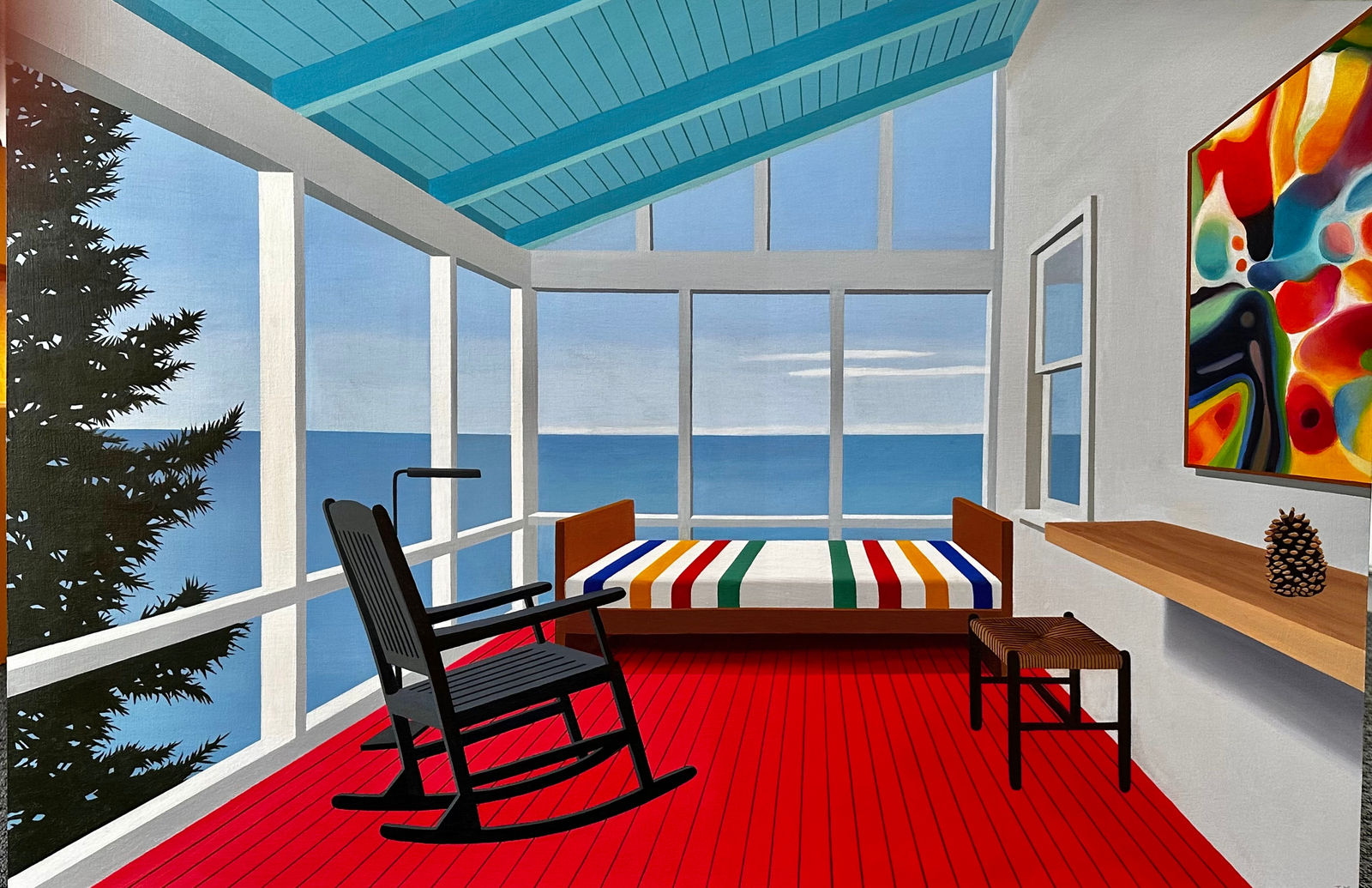 Tom McKinley, Upstairs Porch, 2023