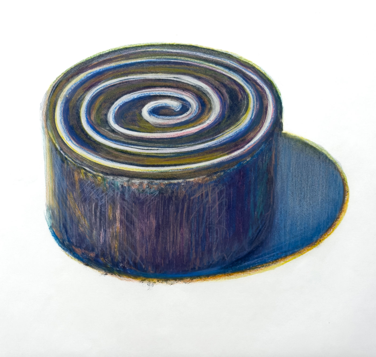 Wayne Thiebaud, Swirl Cake, 1977