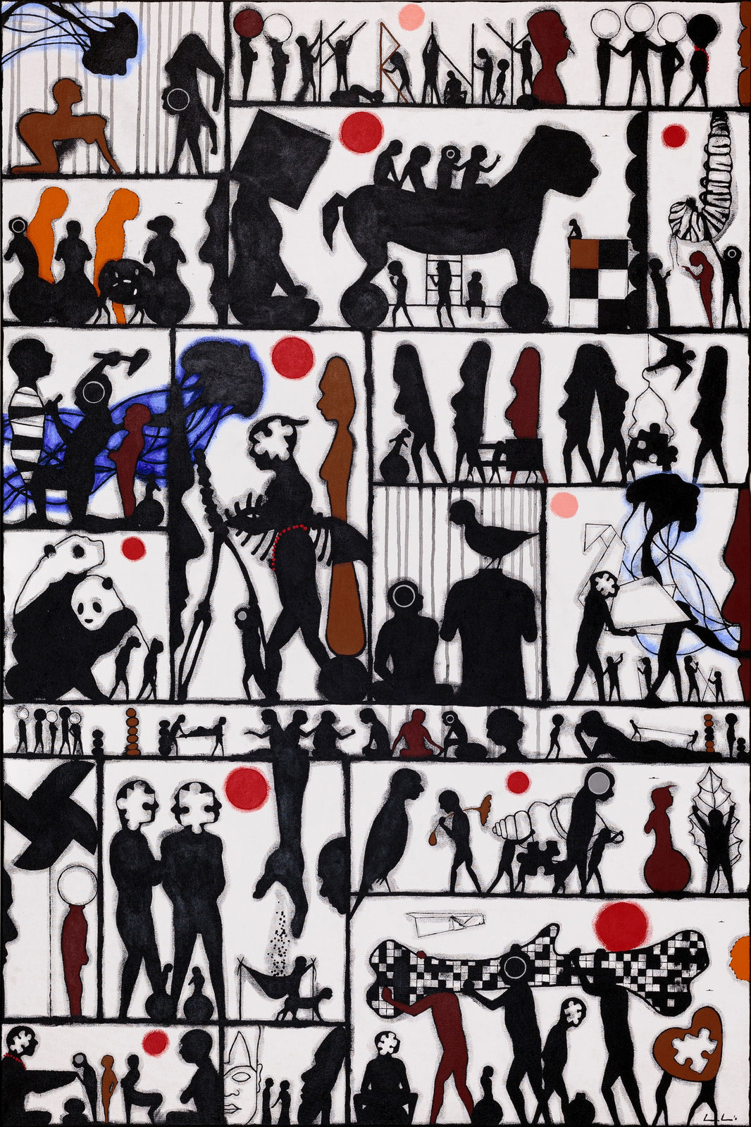 Andy Leleisi'uao, A Diasporic Pulse of Faith & Patience 2, 2018