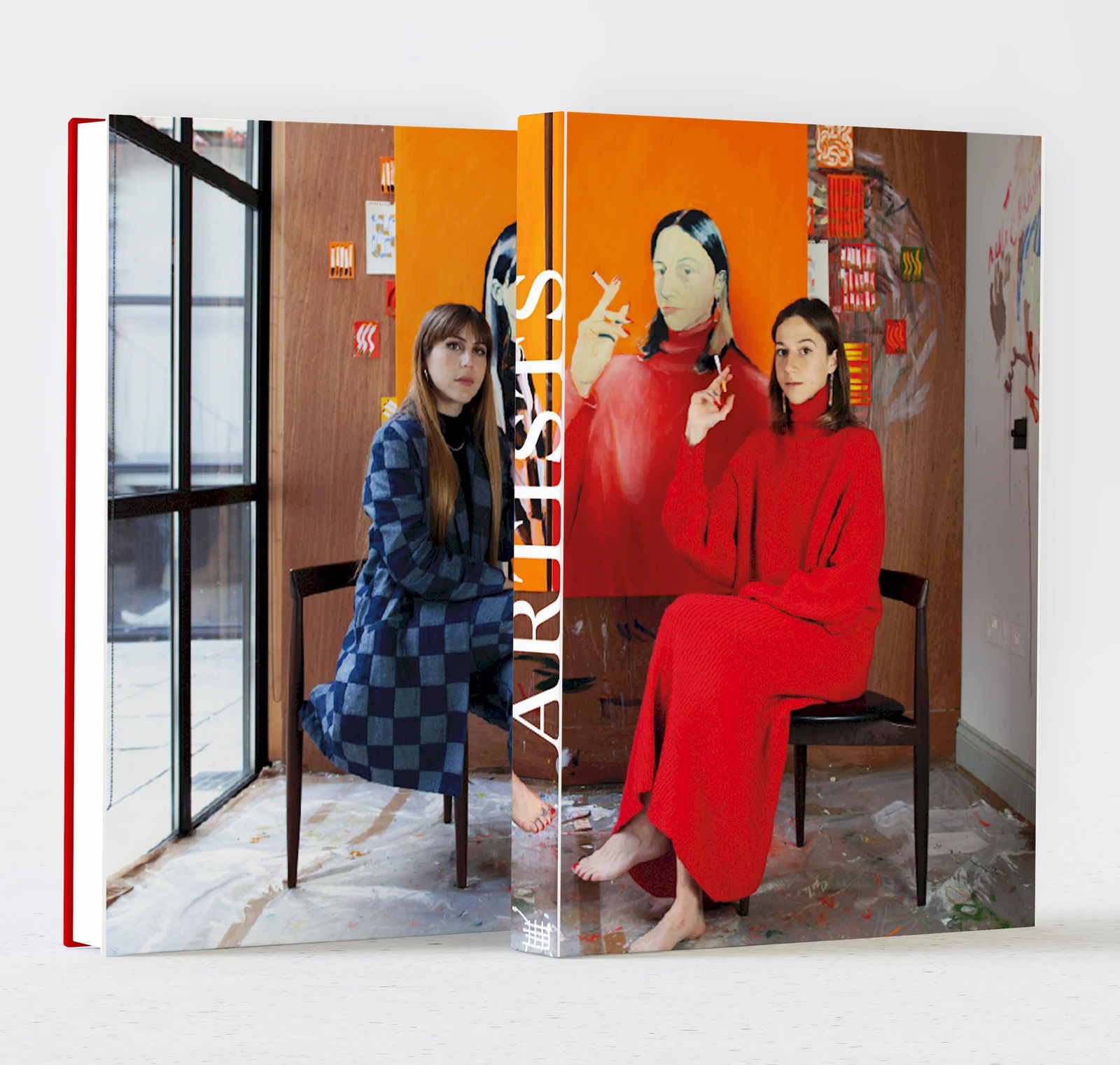 Brynley Odu Davies, "Artists," a collection of studio portraits, 2023