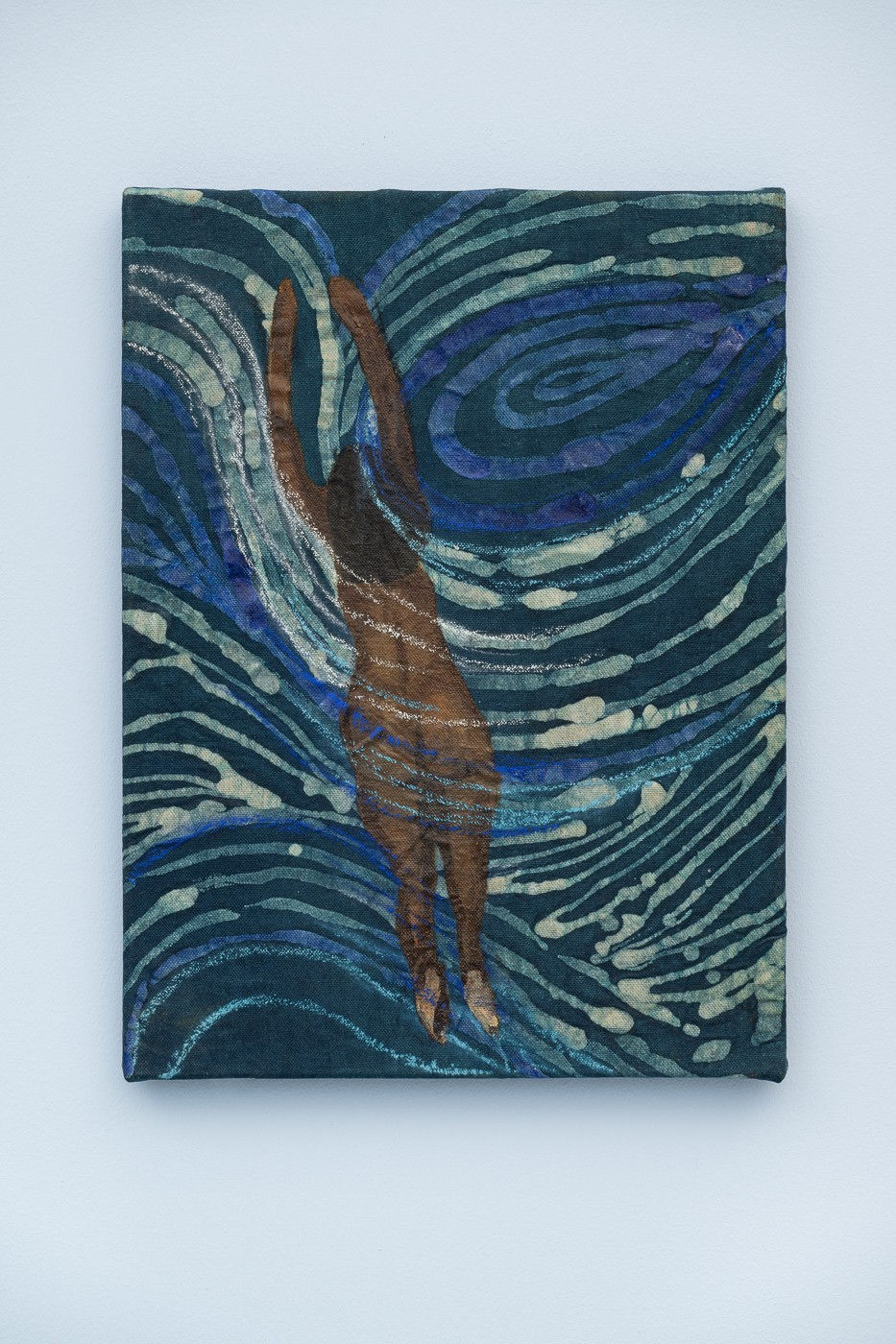 Sola Olulode, Midnight Swim I, 2023