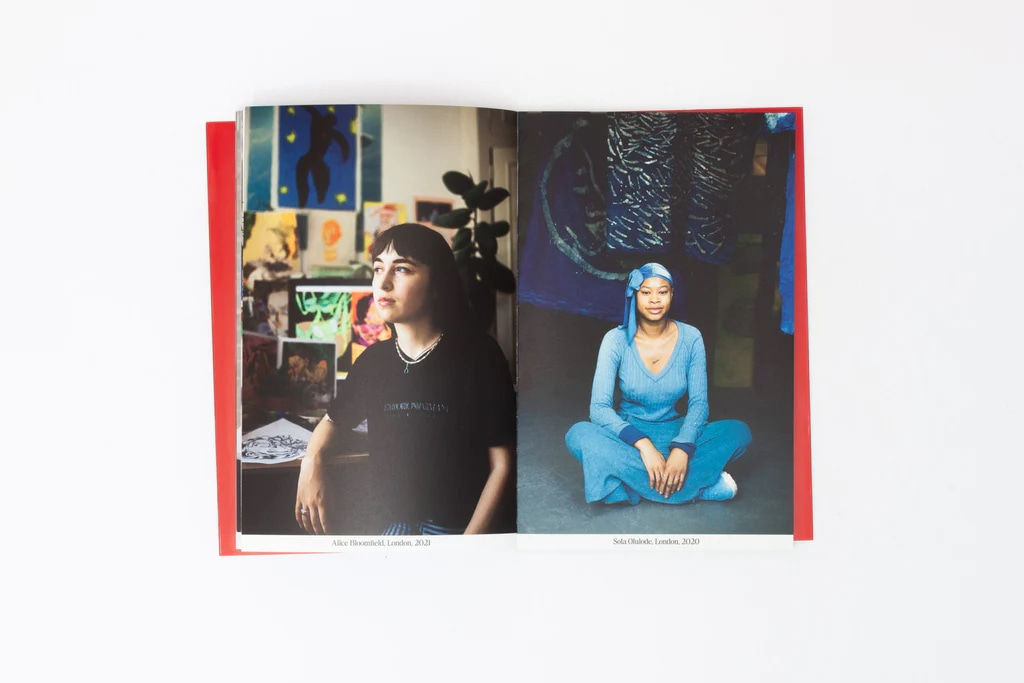 Brynley Odu Davies, "Artists," a collection of studio portraits, 2023