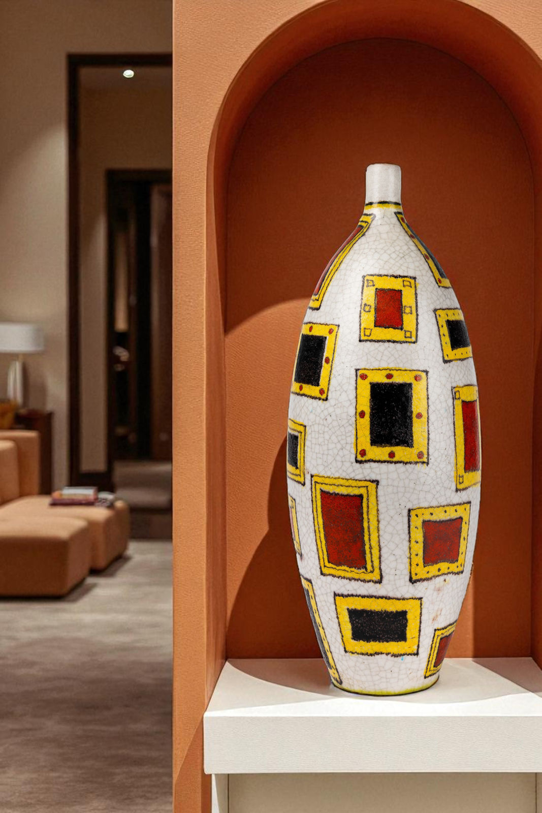 Guido Gambone, Bottle, 1955