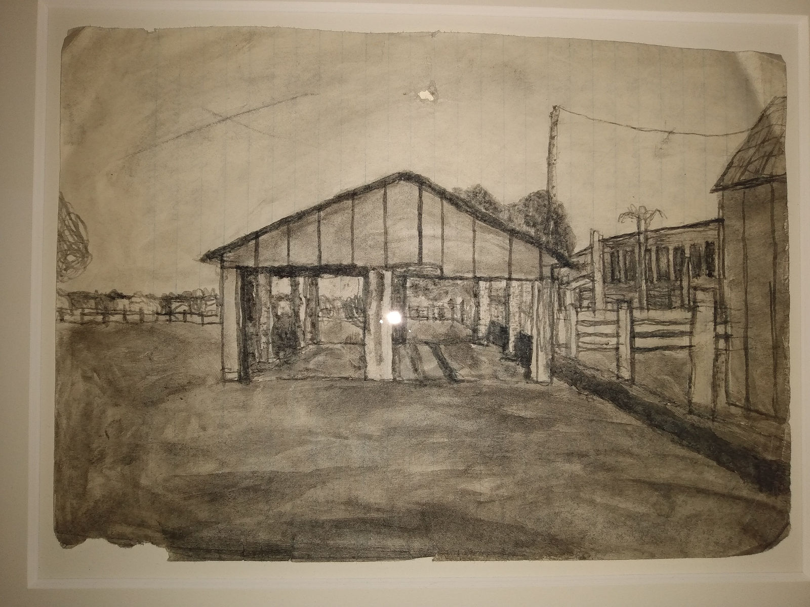 James Castle, Untitled (Landscape panorama) (1 of 12)