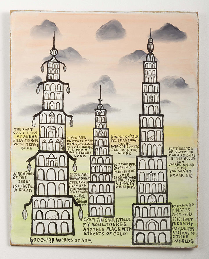 Howard Finster, Kindness Falls #6000-190, 1987