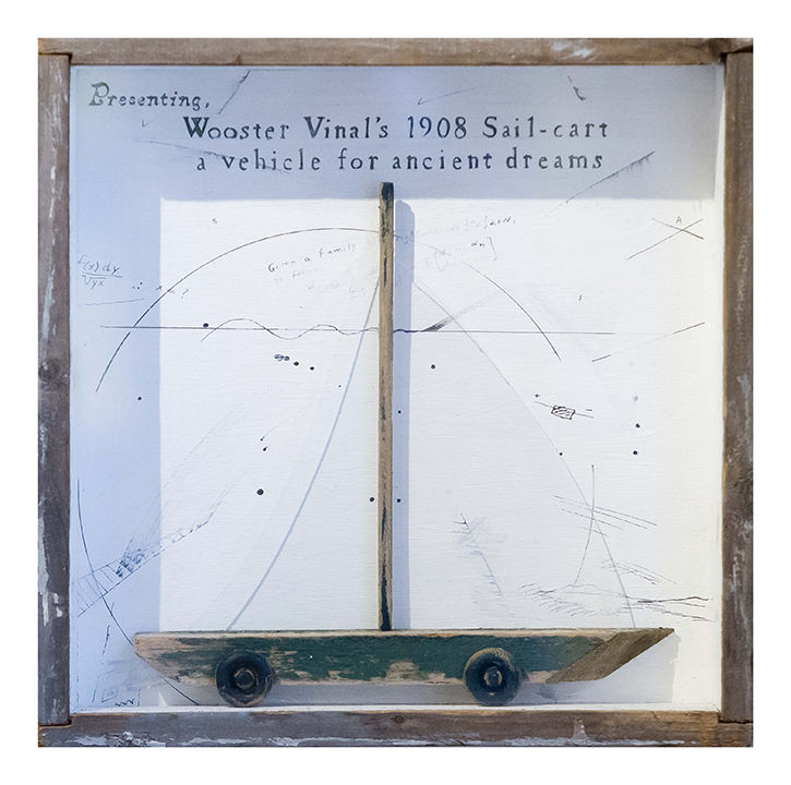Francois Deschamps, Wooster Vinal’s 1908 Sail-cart