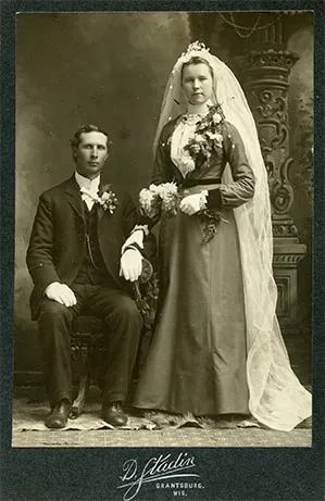 Vintage Cards, "I DO, I DO" , 1885-1900