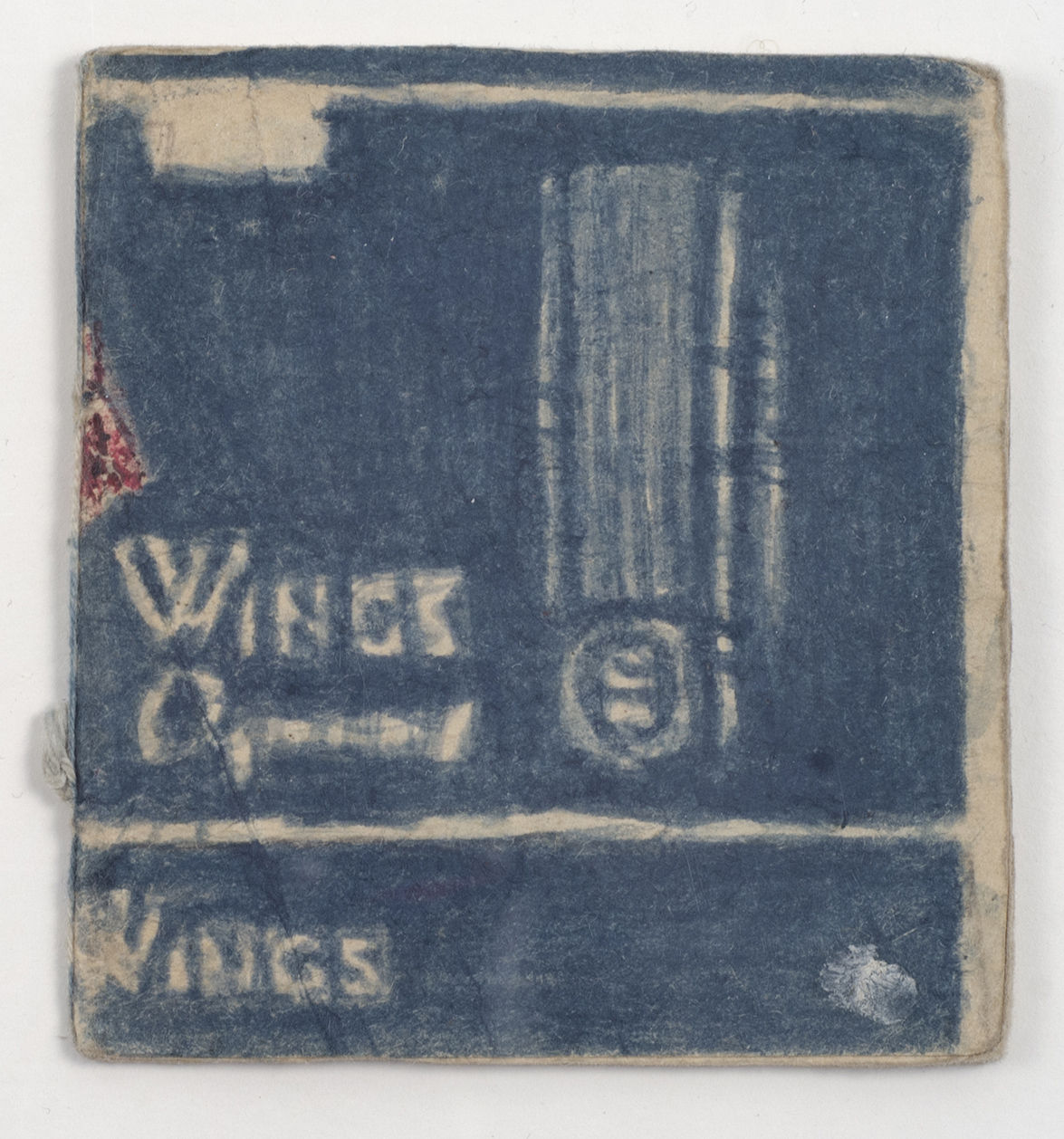 James Castle, Untitled ("Wings" Book,Gooding School interior drawings)