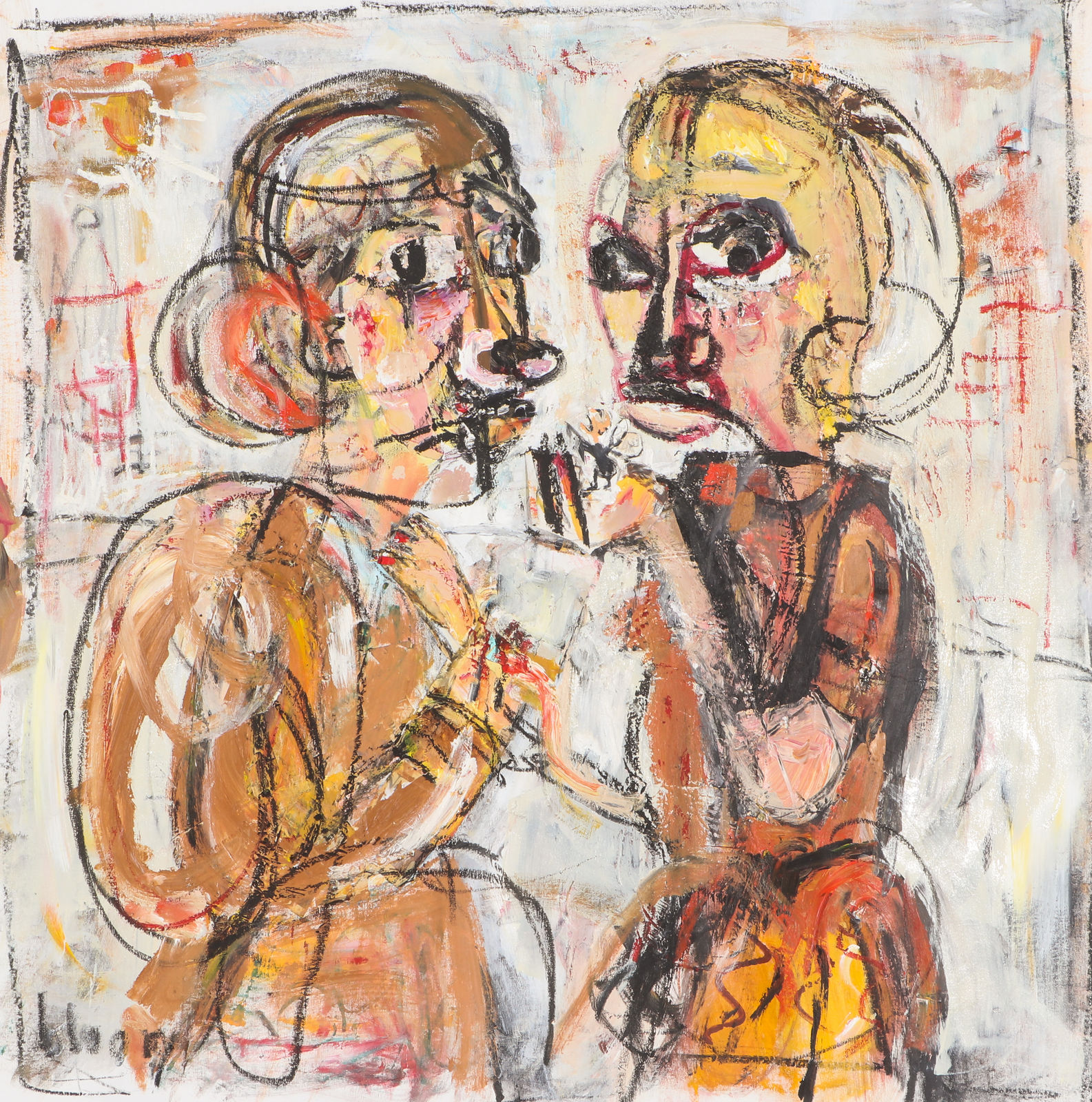 Jim Bloom, Untitled (Two Women)