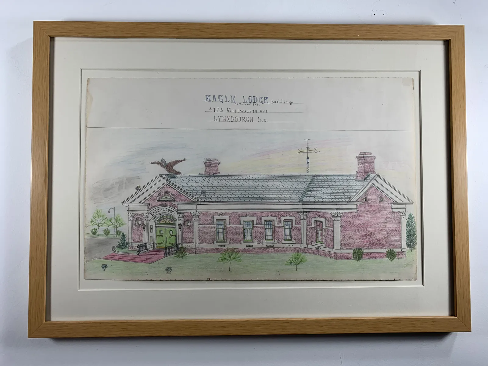 Jacques De Du-GLASS, Eagle LodgeLynxbourgh, Indiana, c. 1992