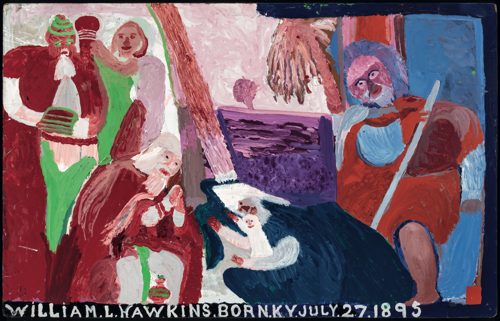 William Hawkins, Adoration of the Wise Men, 1985