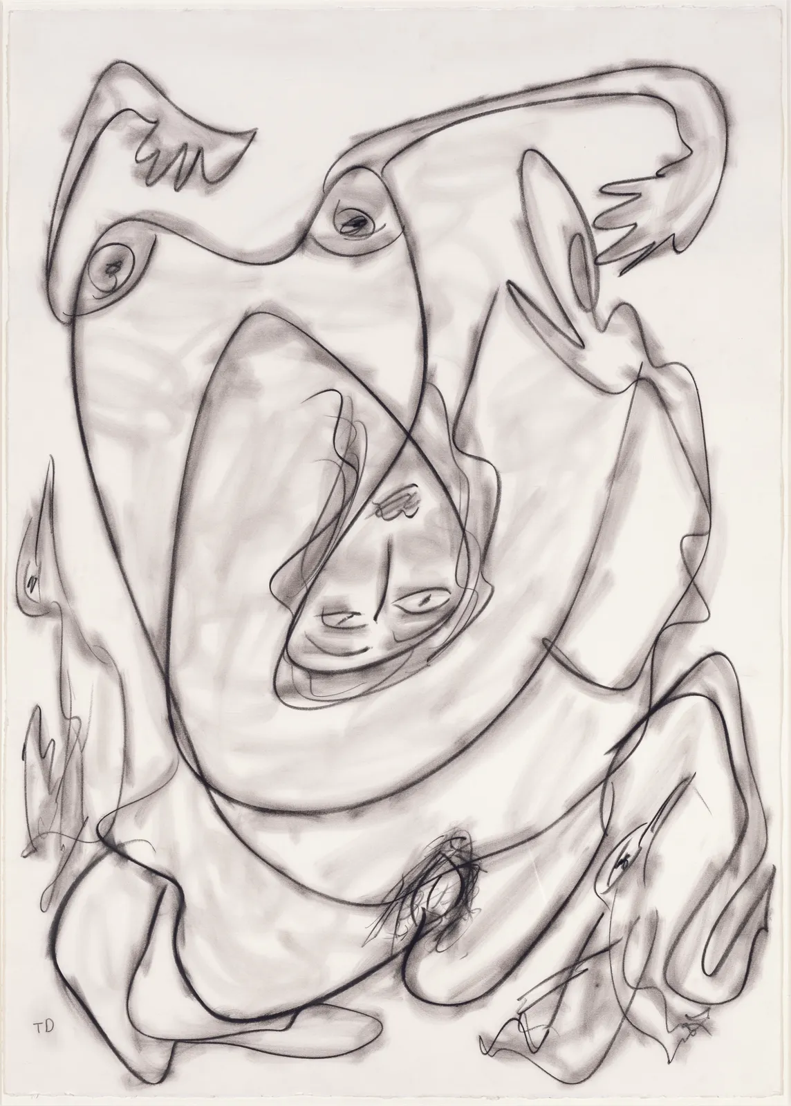 Thornton Dial, Untitled (Nude Woman), c. 1995