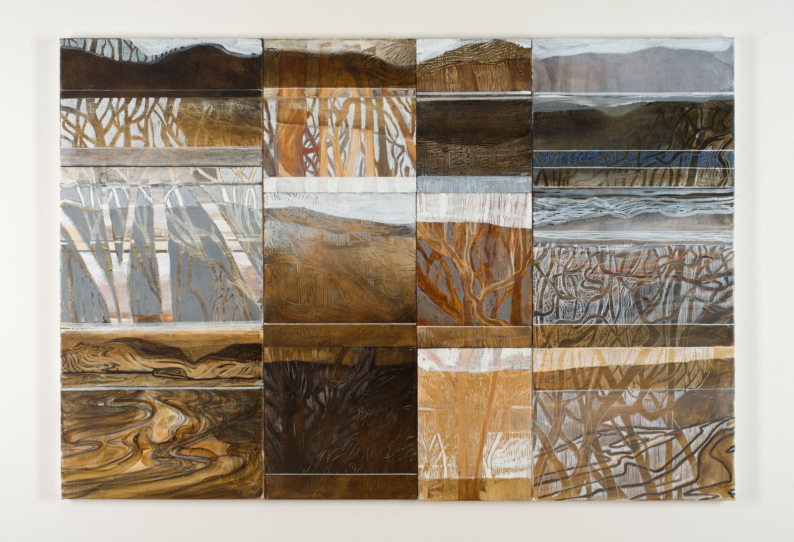 Caroline Rannersberger, Ochre Trees and Ocean , 2022