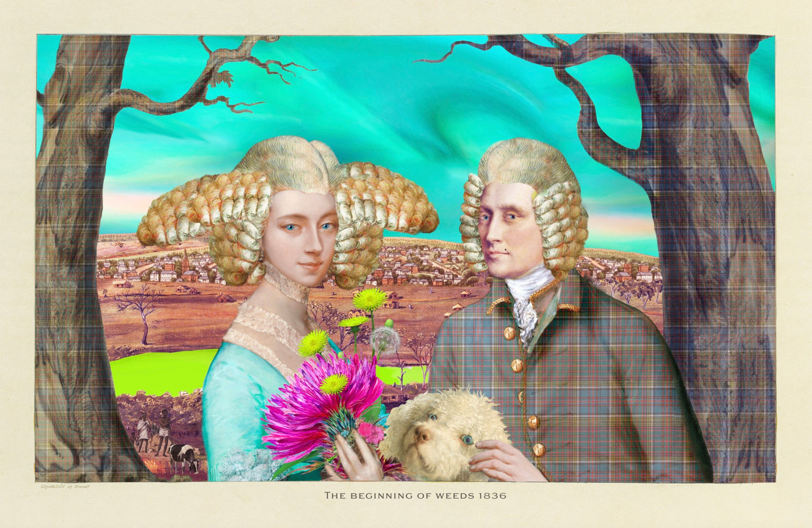 Joan Ross, The beginning of weeds 1836, 2024