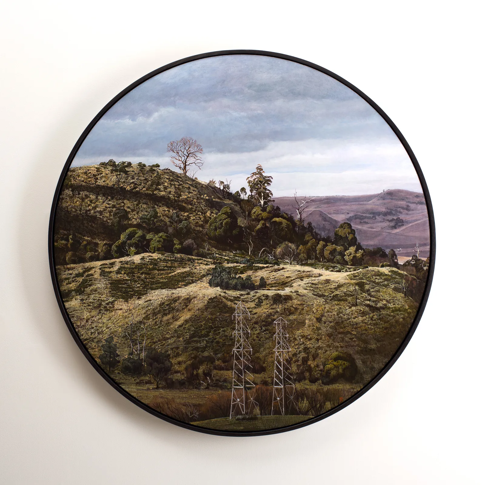 Stephanie Tabram, A hillside near Ouse, 2026