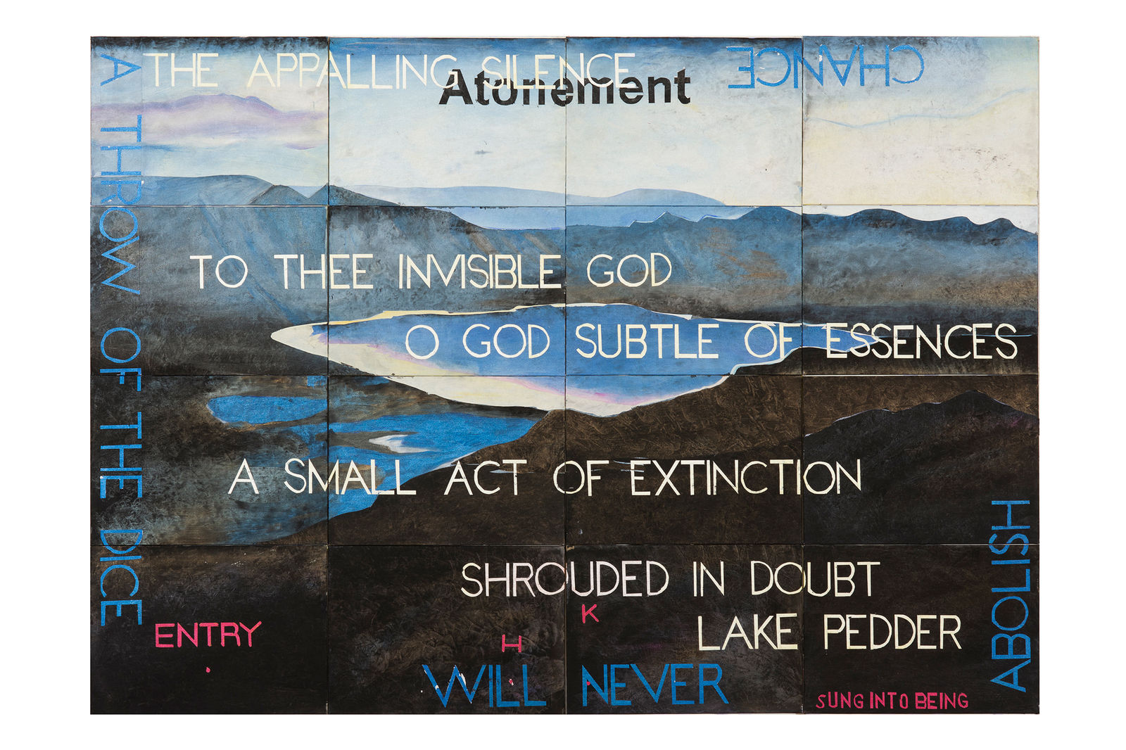 Imants Tillers, Nature speaks: HK, 2021