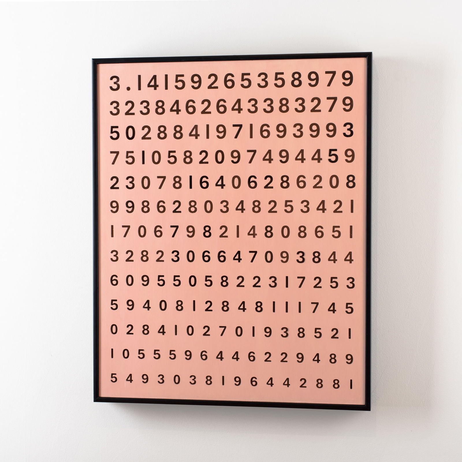 Brigita Ozolins, Pale pink pi, 2025