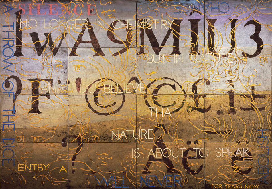 Imants Tillers, Nature Speaks : AZ, 2008