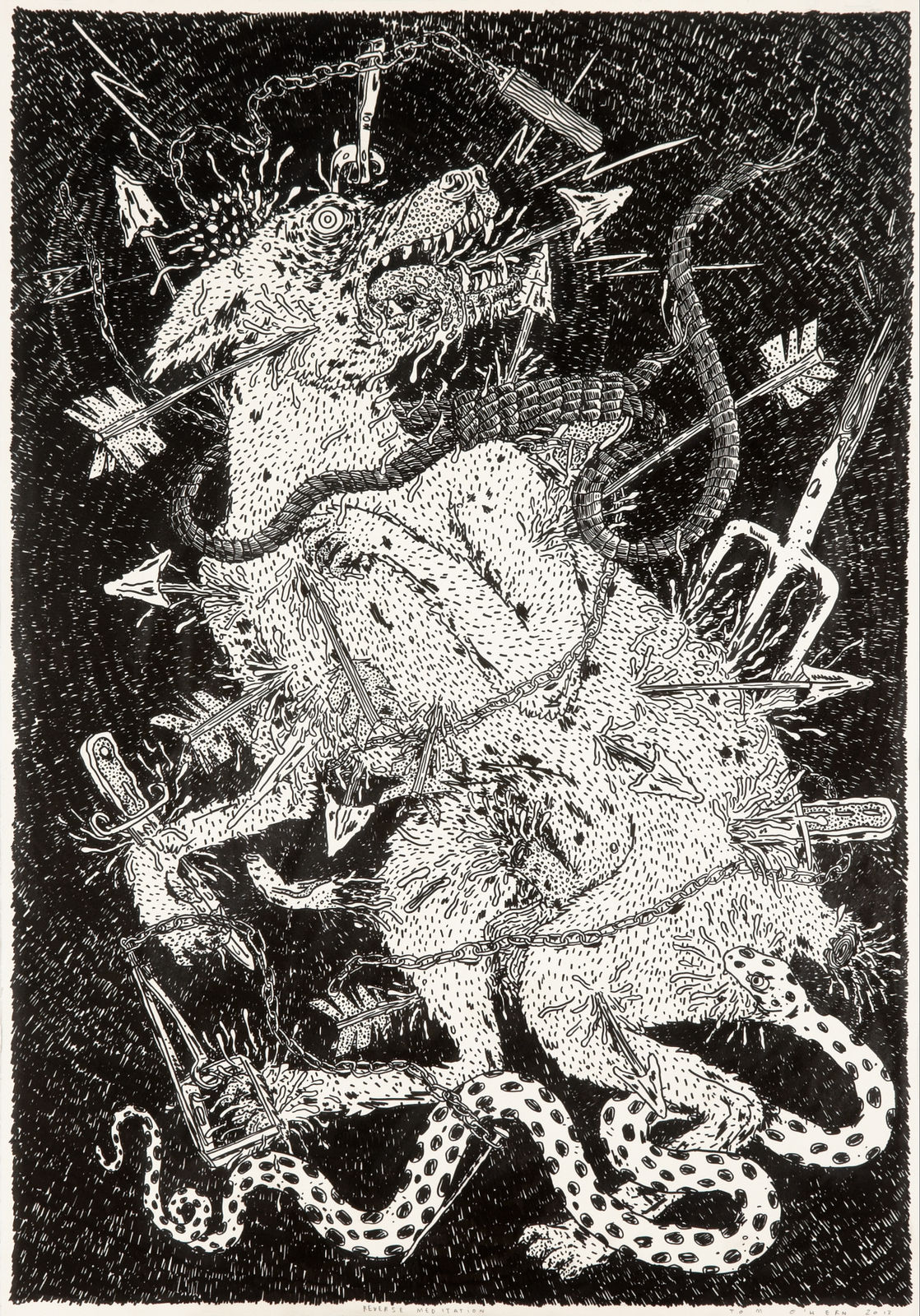 Tom O'Hern, Reverse Meditation, 2013