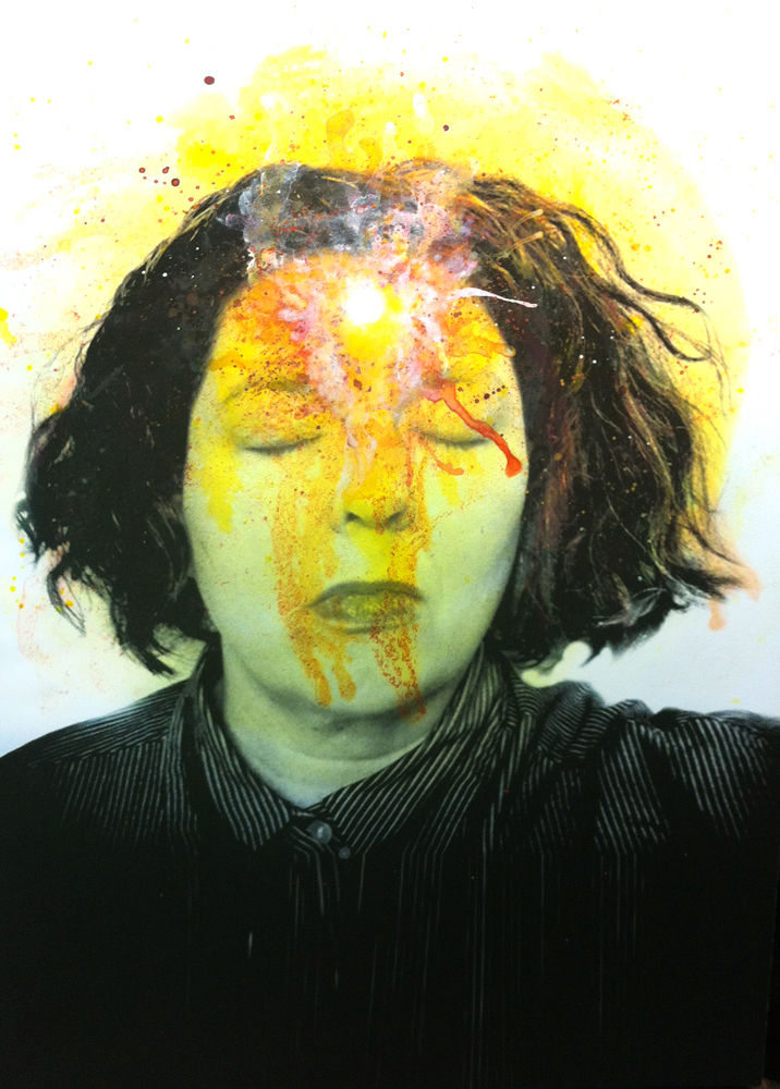Sally Rees, Aura (yellow), 2015